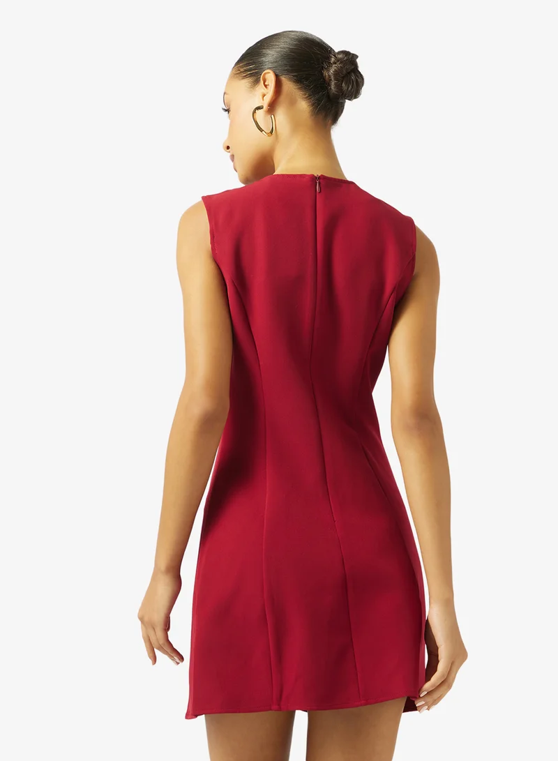 Ginger Buttton Up Tailored Dress